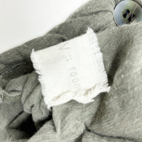 V::ROOM Women’s Green Button Front Lined Cardigan V-Neck Made In Japan Size S - Picture 6 of 8